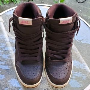 Women's Nike Dunk Skyhigh Wedge Sneakers.